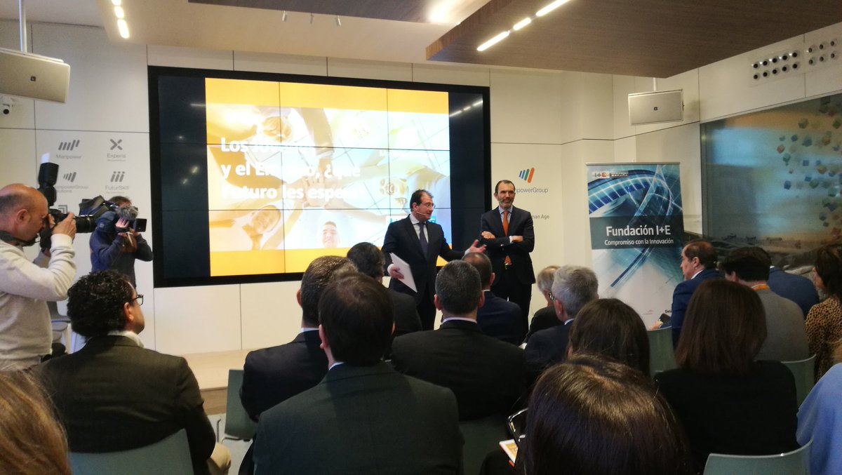 Fundacionimase's tweet photo. "En el panorama político necesitamos un pacto común y un proyecto de país en el sector de la educación" José Antonio López, Presidente de @Ericsson_es y Vicepresidente de la @Fundacionimase 

#Empleo #empleojoven #jovenesyempleo https://t.co/nvjtjwJEVo