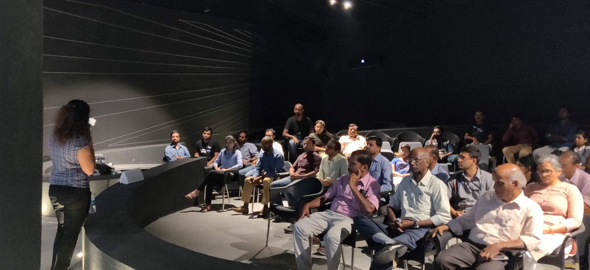 TeamIndus's tweet photo. Today we got a chance to host Dr. Anita Sengupta at our facility. In addition to interacting with our mission engineers, we were also privileged to a session where she shared her experience of working on @MarsCuriosity and more. Thanks @Doctor_Astro, it was an honour to host you! https://t.co/YNJbiTih14