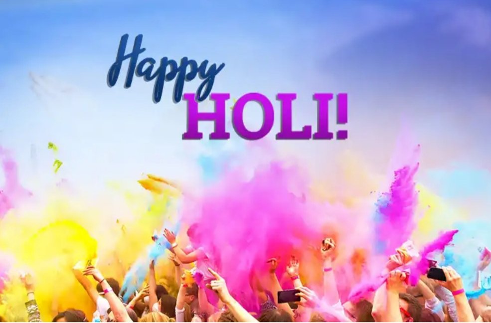 Happy Holi to Everyone