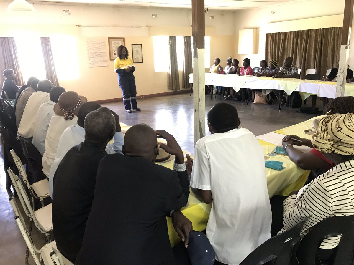 CCMTZimbabwe's tweet photo. CCMT conducting a structured Dialogue meeting between Mining Companies and Community Representative Committees in Zvishavane Lion’s Club https://t.co/ODs2XkcSRz