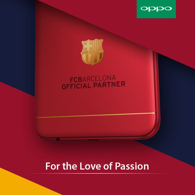 OPPONigeria's tweet photo. For the love of passion and the art of style!
#OPPOFCBarcelona #OPPONigeria https://t.co/467EWaEmVk