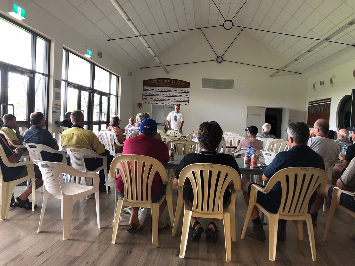 joel_lancaster's tweet photo. Great day in Brookton at the Brookton Rural pre-season update. Thanks for letting me talk to growers about #Opera #Butisan #Divine and the #BASFpipeline . ⁦@BASF_Agro_Au⁩ https://t.co/WYtK3B0J9G