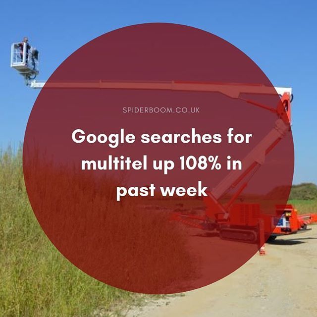 RisePlatforms's tweet photo. #multitel #spiderboom #spiderlift https://t.co/GsRr6V6d1s https://t.co/EQzrUt0N2D