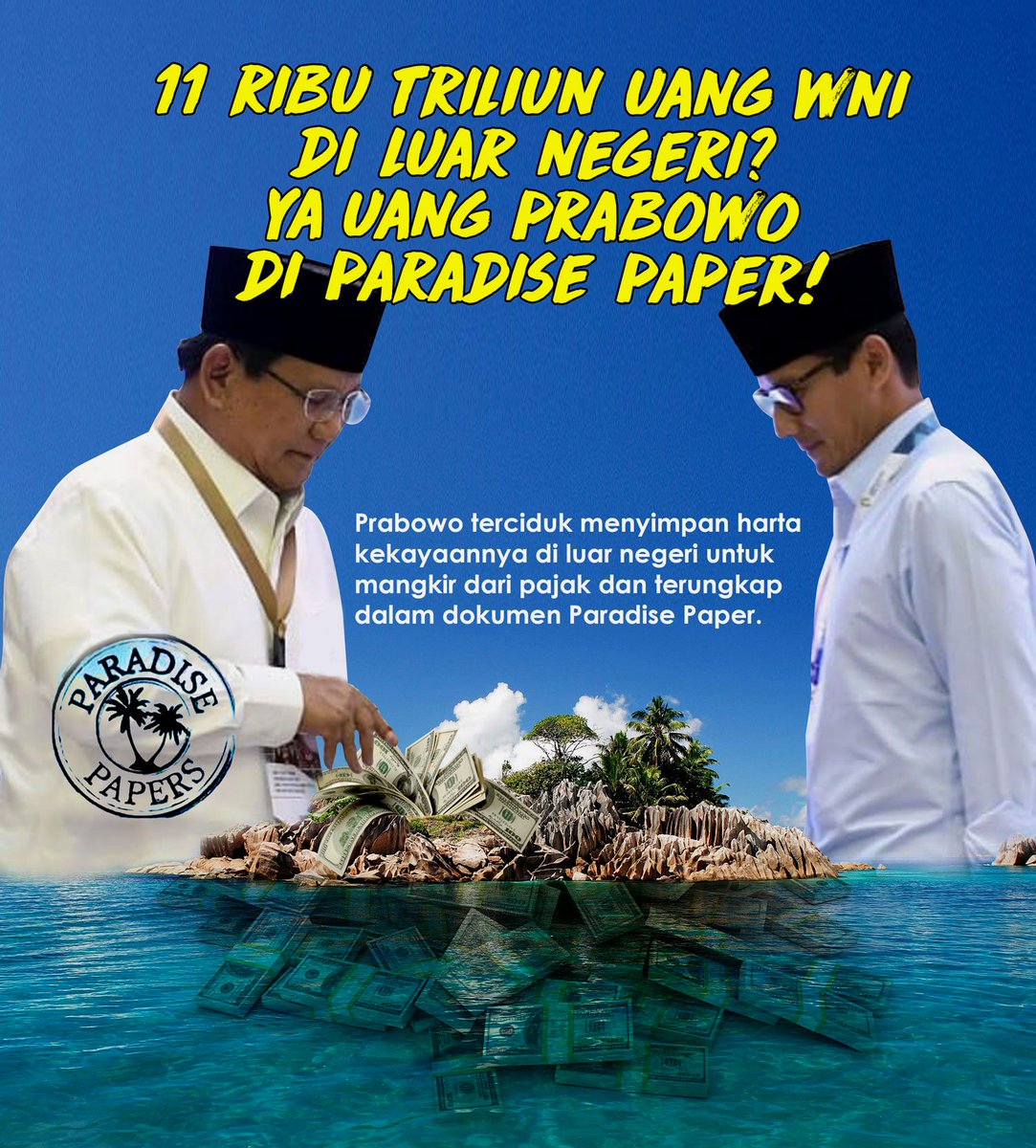 GusfinaWinda's tweet photo. Iya, bener kata Prabowo soal uang Indonesia banyak di luar negeri. Tapi yang Prabowo lupa sebutkan faktanya lagi, salah satunya adalah Prabowo sendiri yang bawa uang Indonesia keluar negeri.https://t.co/jTNdr16FdR    @sylviekhal @NauriAlg @suolaez @cynthiasls @Rahmafsy https://t.co/DjCaQPfr24