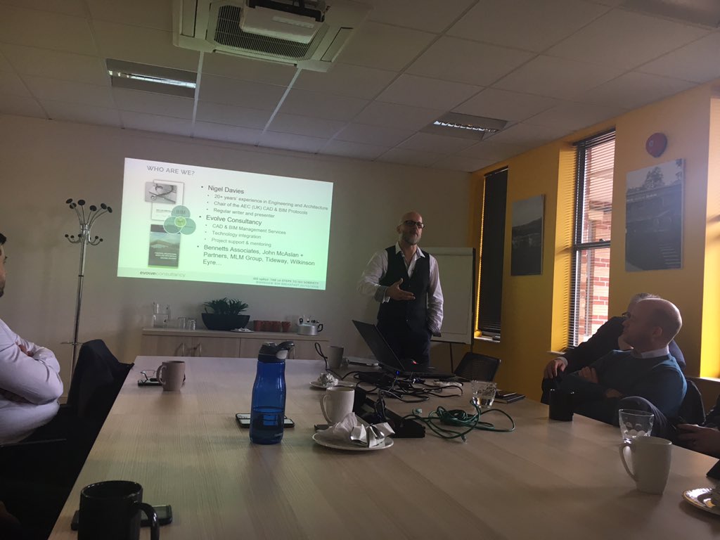 Nigel Davies <a href="/EvolveBIM/">Evolve Consultancy</a> #BIMconsultancy sets out to explain a 10-step program  - #ISO19650 sobriety - <a href="/BIMregSW/">BIM Regions SW</a> #BIMbreakfast #BIMRegSW