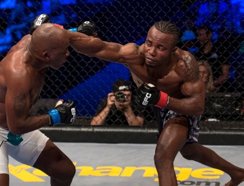 MmaEngage's tweet photo. Gunther Kalunda stripped of @EFCworldwide title, @mauriciodedinho, @TheAnswerMMA, @lukemichaelmma and @cagewise  to contest welterweight grand prix. https://t.co/gUuME4MdlR #mmaengage https://t.co/CQUkbKNHr7