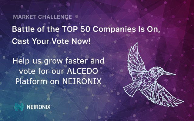 CoinAlcedo's tweet photo. We are proud to announce that our company has entered the initial list of the best blockchain projects according to Neironix rating agency.
Please participate in voting by following links
Facebook chatbot: https://t.co/t8cF4vETFD
Website https://t.co/rmyeNiB4Gg https://t.co/Kus7up3Pan