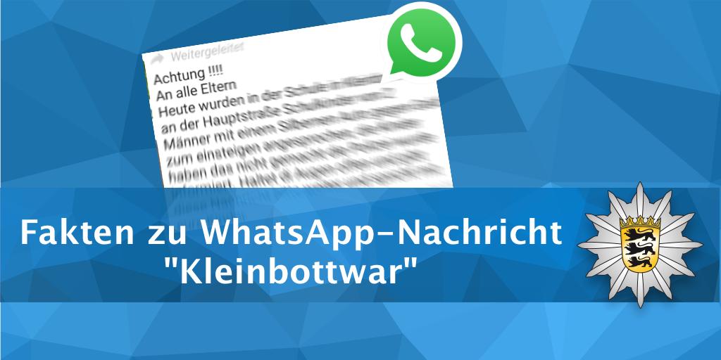 PolizeiLB's tweet photo. Derzeit kursiert eine WhatsApp-Nachricht bezüglich #Kleinbottwar in den sozialen Netzwerken, wir haben einige ℹ️ Fakten hierzu gesammelt 👉🏻
https://t.co/yzt4E0s8WI https://t.co/tCnt7YdTph