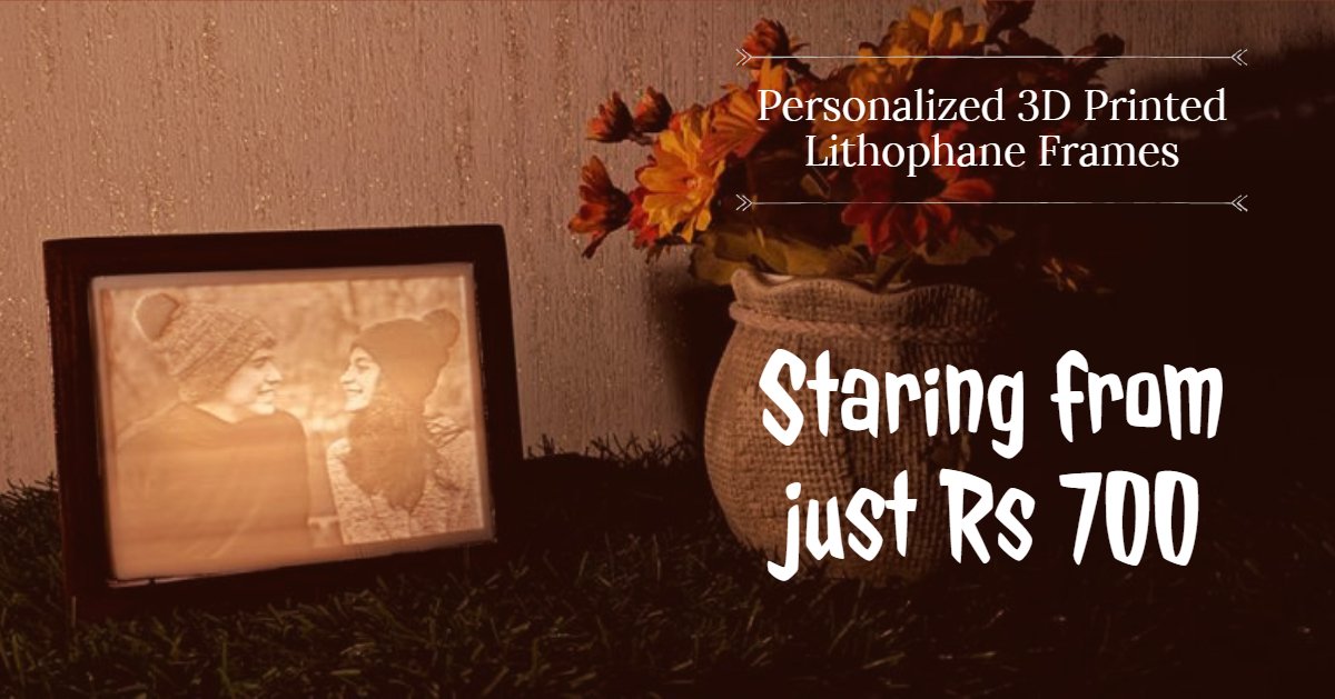 Personalised 3D Printed Lithophane Photo Frame 😍🎁 showcasing a beautiful picture of yourself🤩

Upload your picture having high resolution and good color contrast to customize the frame😍❤️

For order/enquiry, please visit: wishcurio.com
#gift #personalised #3Dprinted