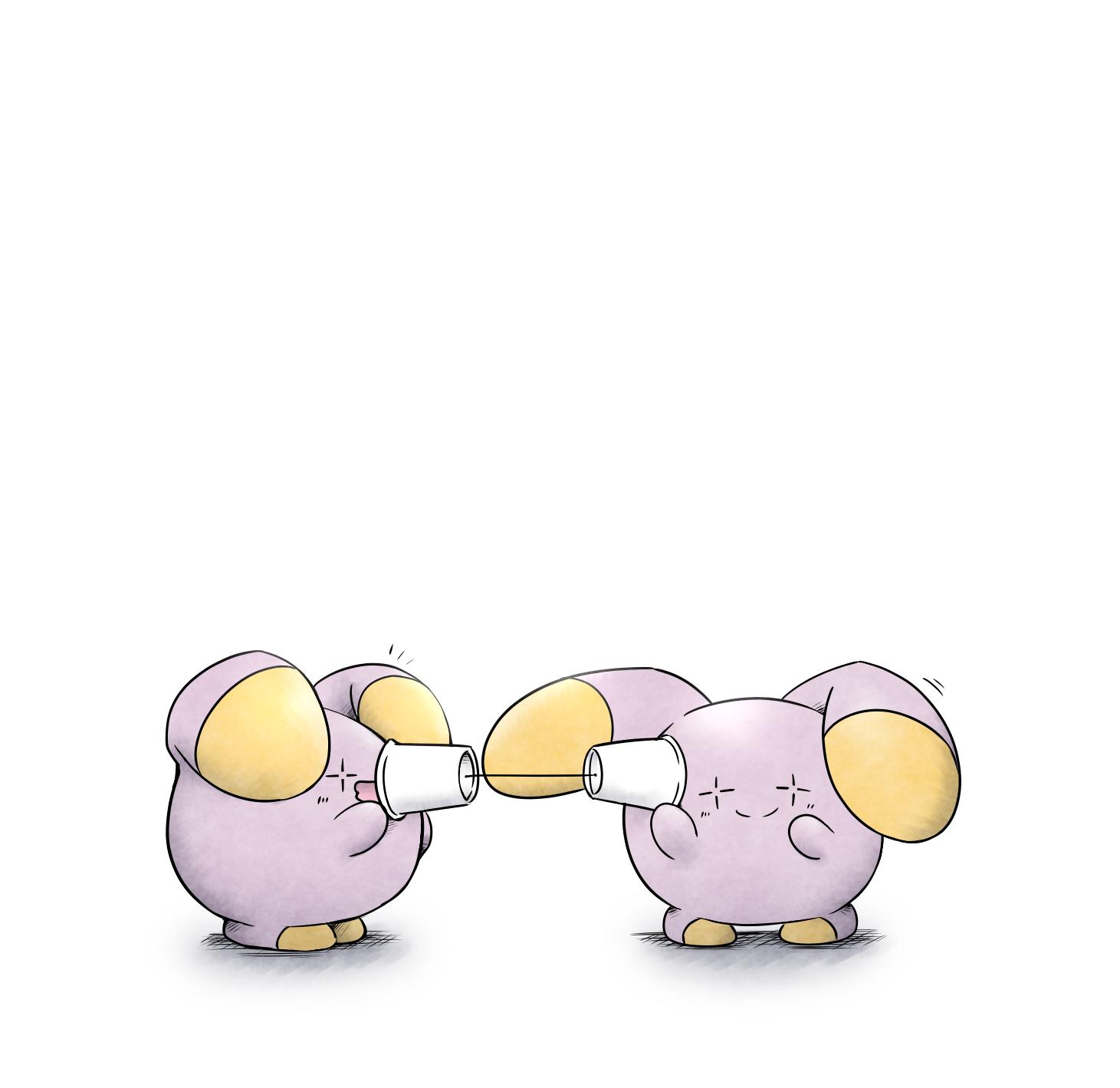 かしわ おしゃべりをするゴニョニョ