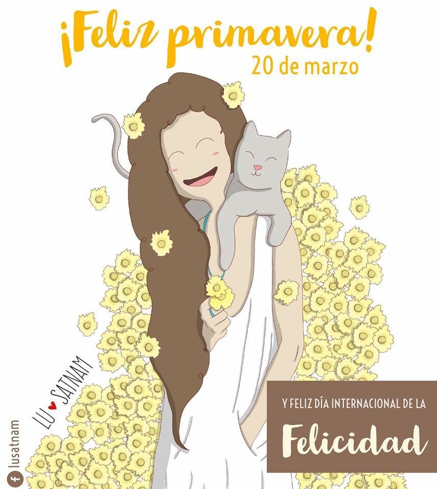 montero_irina's tweet photo. .Pongamos de moda la #Felicidad
#DíaDeLaFelicidad #BienvenidaPrimavera
#20Marzo https://t.co/pmkRKyHfFP