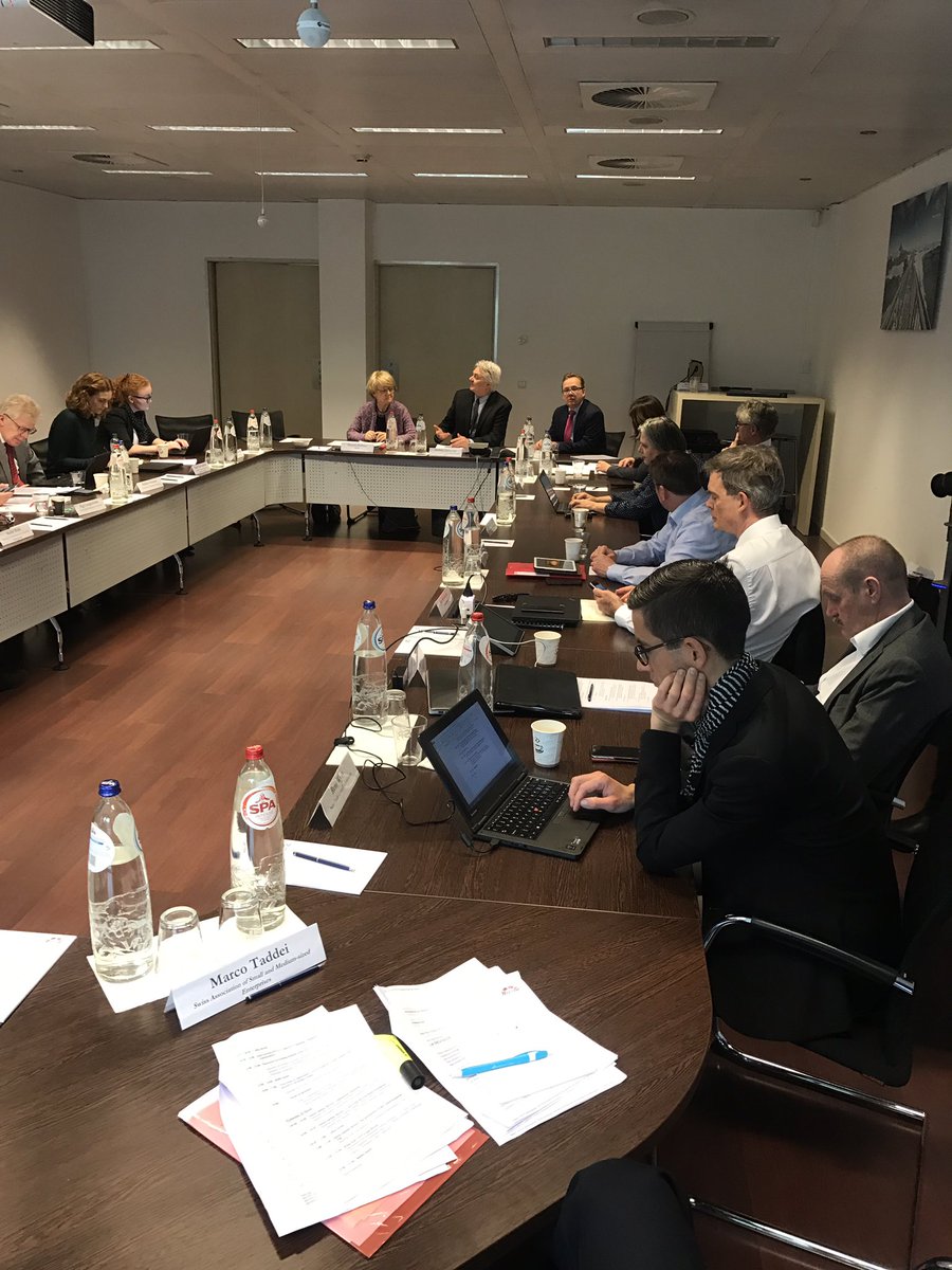 danutahuebner's tweet photo. Sharing my thoughts on #Brexit and the possible extension of Artickle 50 from the @EPInstitutional point of view at @EFTAsecretariat Consultative Committee https://t.co/oLhkrofOLZ