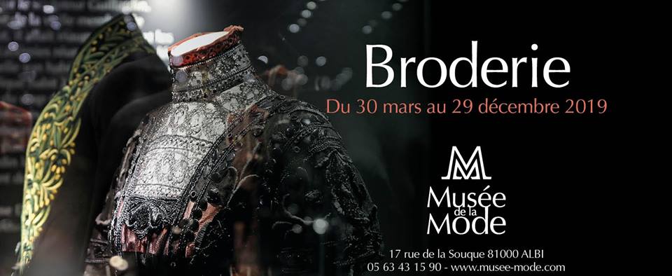 culturesdemode's tweet photo. [ EXPOSITION ]
"Broderie", une exposition qui se tiendra du 30 mars au 29 décembre 2019 au #MuséedelaMode @ville_albi #Fashion #Exhibition #embroidery #Mode #CulturesdeMode
https://t.co/OkvlcpkRae https://t.co/yHJ72VI0iB