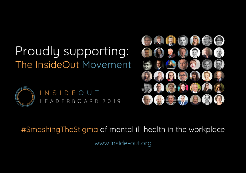 Rob_InsideOut's tweet photo. Do you want to show support for the InsideOut Movement of #SmashingTheStigma of mental ill-health in the workplace?  I have created this badge to help you do it.  We need more people speaking out at ALL levels in our workplaces! https://t.co/rVTNz3mhAr