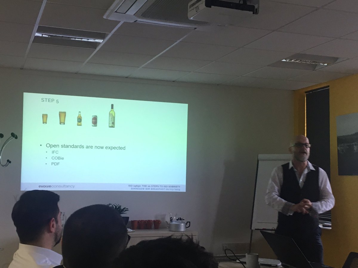N.Davies <a href="/EvolveBIM/">Evolve Consultancy</a> moves on to demystify #CommonDataEmvironments and #OpenStandards #ISO19650 #BIMRegSW #BIMbreakfast