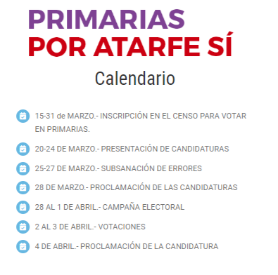 PorAtarfe's tweet photo. Ahora tienes la oportunidad de elegir 🗳️ a tu candidato o candidata de PASI para las municipales, de que no te lo impongan. Inscríbete para participar en el proceso de Primarias. Tienes hasta el 30 de marzo. Accede a nuestra web y participa ▶ https://t.co/YyD2RYEGvf https://t.co/l8OcuCwqeO