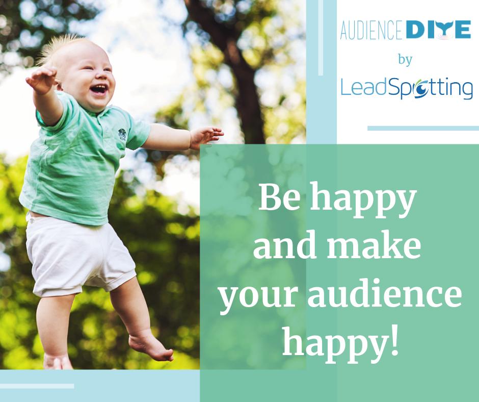 LeadSpotting's tweet photo. Happy International Day of #Happiness!๐ค What makes your #customers happy, apart from you, of course?๐ Schedule a demo of our #AudienceDive solution and make your #audience #happy: roy@leadspotting.com
#digitalmarketing #marketing #audienceintelligence #socialmediamarketing https://t.co/O7ypEUynEY