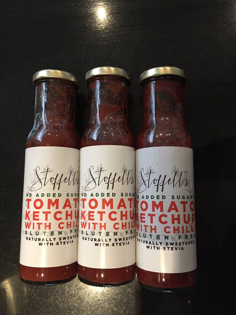 Tonylowsugar's tweet photo. Excited about #FFFA19 tonight’s @FFFoodAwards Ketchup with 🌶 Chilli - It has a great Chipotle kick. Try it @IFE_Event #IFE19 with our friends @Borderfields on stand N3149. https://t.co/bClcwPX9Fi
