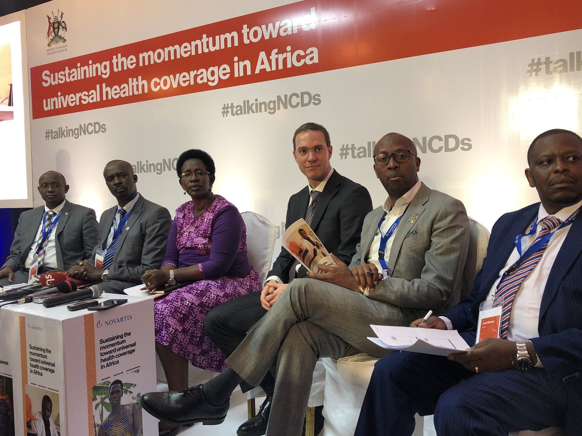 Addressing the media, Dr. Mutungi cites poor behavior in increasing #NCDs in Uganda. “Ugandans love driving, if it was possible, we would be driving 🚗to the toilet. We need to be more physically active like our forefathers” #talkingNCDs