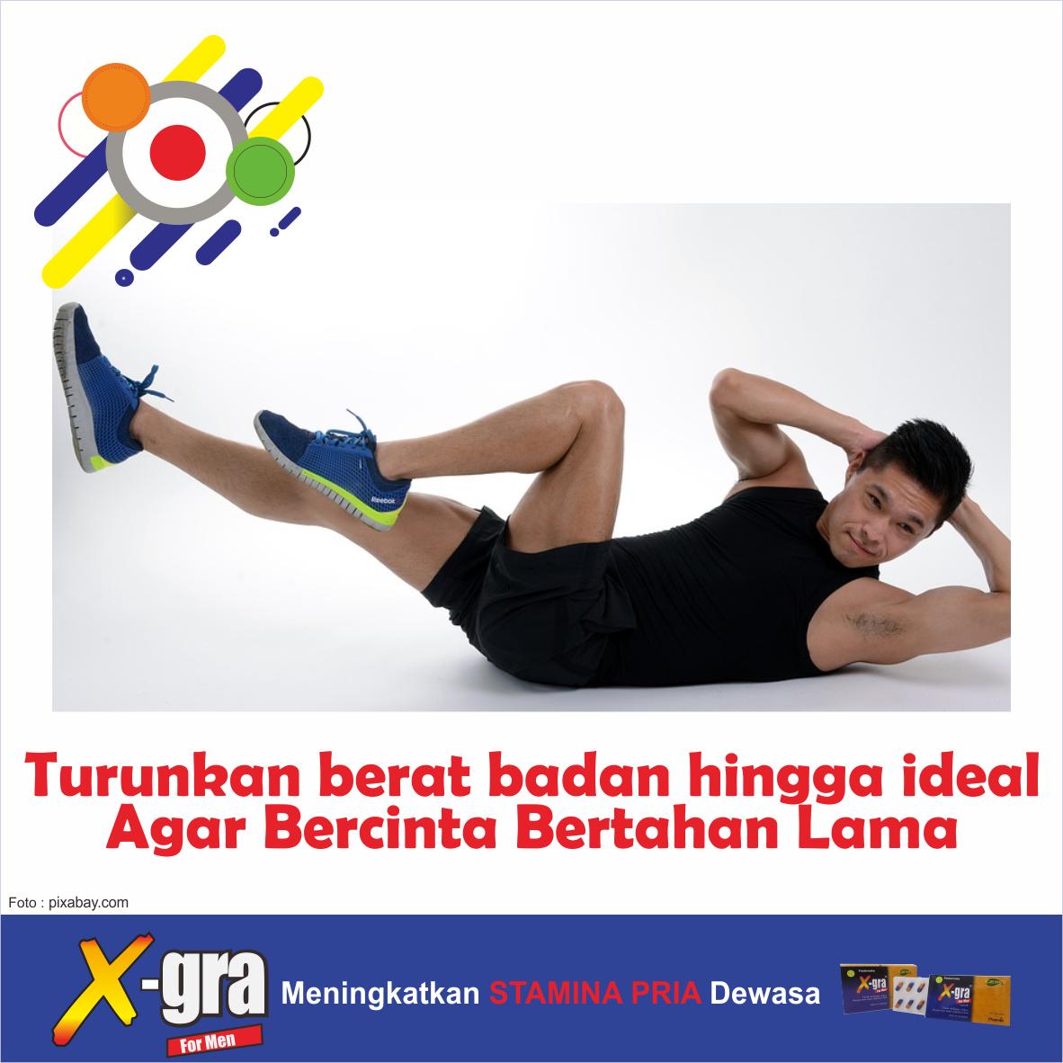 Ada sebuat peneliatian dimana penelitian menunjukkan bahwa  hasil studi mengatakan juga bahwa pria obesitas yang mengubah pola makan dengan mengonsumsi makanan rendah kalori dan lemak, mengalami perbaikan dalam gangguan ereksi dan peningkatan kualitas sperma.

#xgra #forman