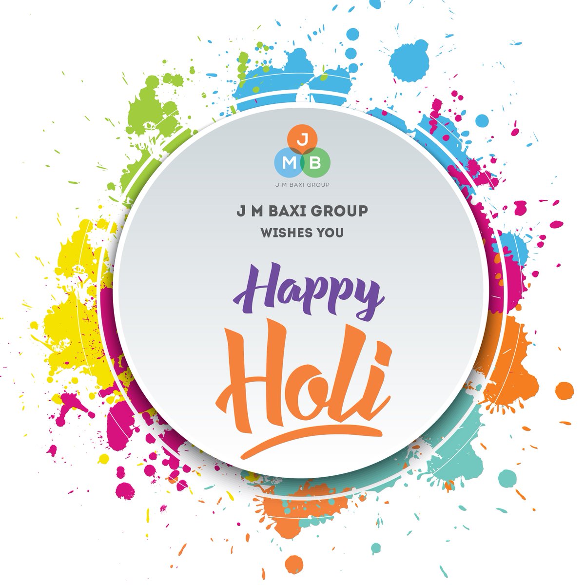 CargoParadip's tweet photo. J M BAXI GROUP Wishes You Happy Holi 2019 https://t.co/zIVxkF4yfD