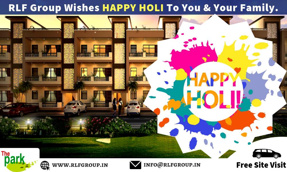 rlfgroupgurgaon's tweet photo. #RLFGroup Wishing you and your family a very bright, colorful and joyful holi. Let the colors of Holi spread the message of peace and happiness.
Invest in #RLFThePark this Holi &amp; Get Additional Discounts.
#Happyholi2019 #HappyHoli #RLFGroup #RLFThePark #AffordableHomeBhiwadi https://t.co/06rzLdaCZw