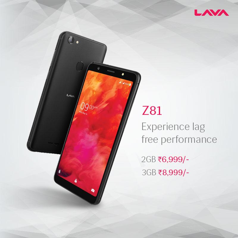 LavaMobile's tweet photo. With 2GB & 3GB RAM variants, #Z81 ensures that you #multitask across various apps without any hindrance.
Starting at just โน6,999/-
Know More - https://t.co/ZKDkNxSMQ9 https://t.co/1QT6ilZQcb