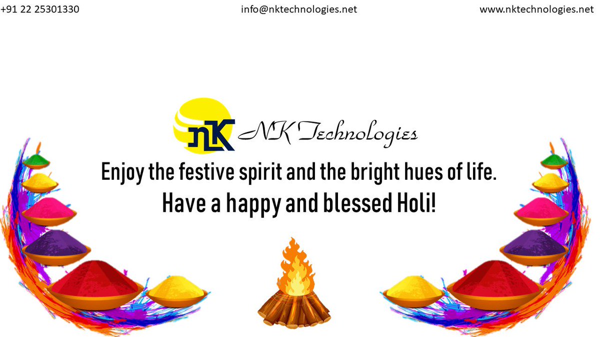 #Happy_Holi_2019
nktechnologies.net