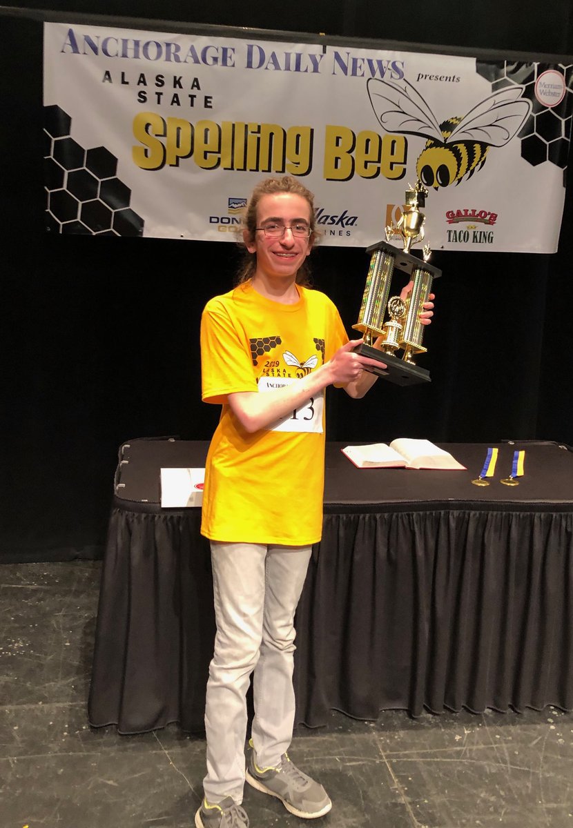 RomigHG's tweet photo. Camden Armstrong, State spelling bee champ! And next week Camden competes in state MathCOUNTS! ⁦@RomigRocks⁩  ⁦@ASD_Info⁩ https://t.co/DGVsvYKFrM
