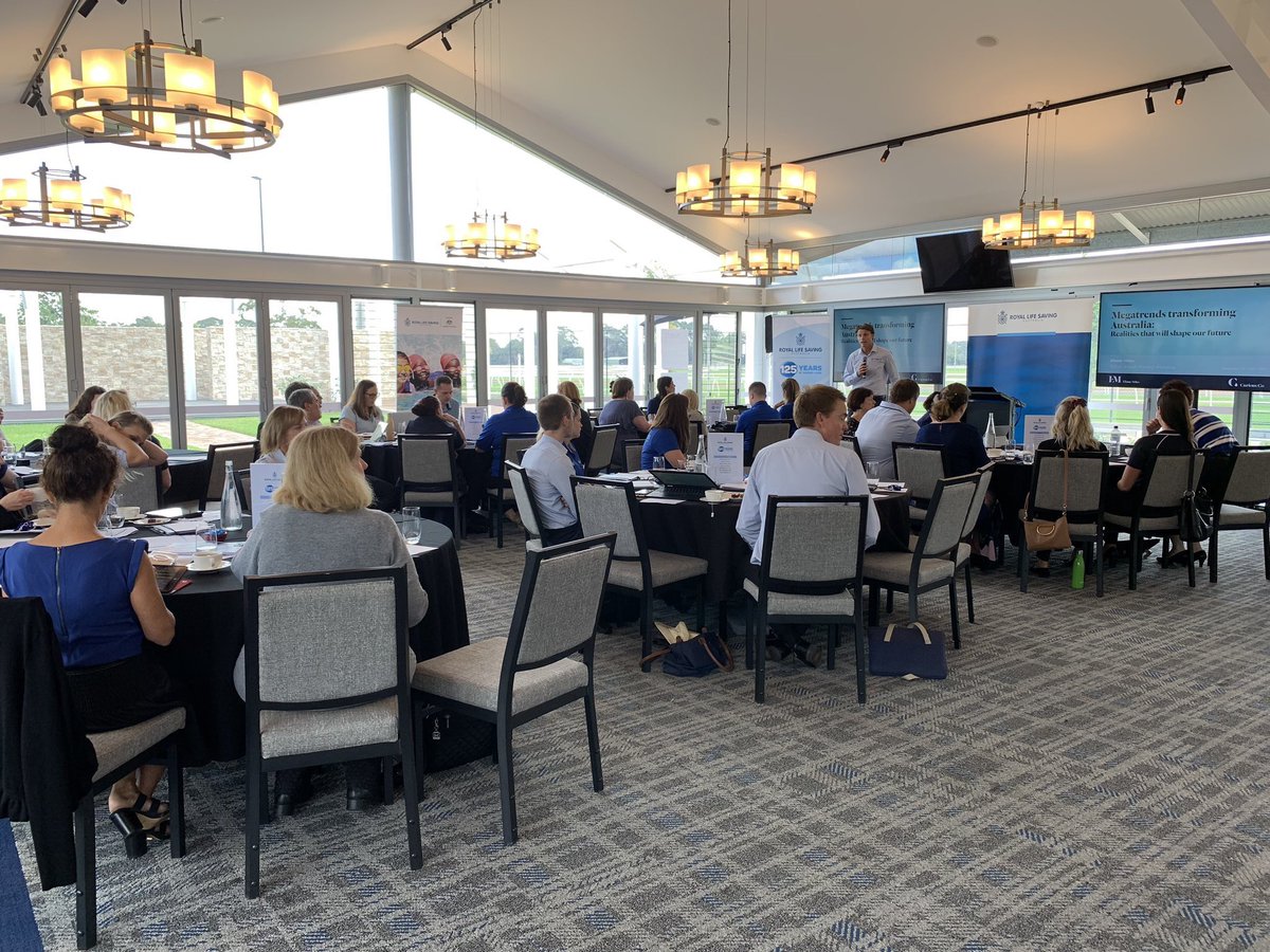 Loved sharing all things #demographics #socialtrends at today’s <a href="/RoyalLifeSaving/">Royal Life Saving</a> annual planning workshop. A talented group of passionate people keeping Australians safe in and around water!