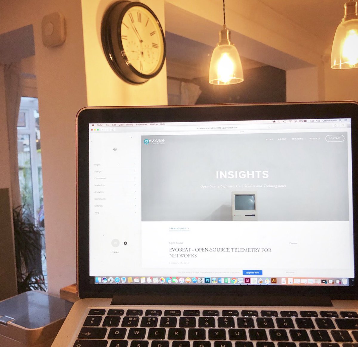 A screen on a screen on a screen #InternationalDayOfHappiness - how many screens is the happiest amount? :) #DevOps #100DaysOfCode #softwaredevelopment #websitelaunch