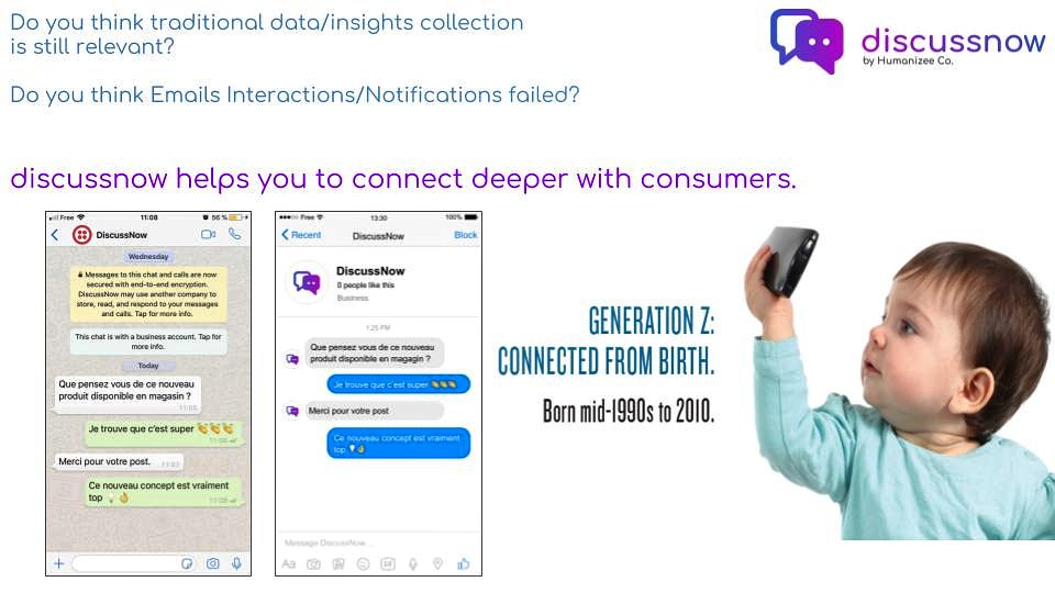 bilendidiscuss's tweet photo. Connect deeper with consumers! #discussnow for debates, ethnoresearch, cocreate, test your ideas, #customerjourney  #diary #startup #PrintempsEtudes #omnichannel #insights #dataviz #ArtificialIntelligence #automoderation features https://t.co/6EZg06uTzO