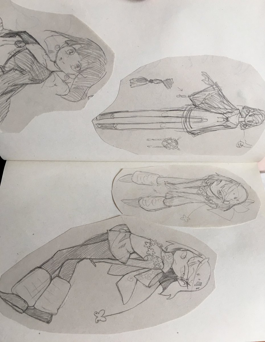 スケブの中から気に入ってるやつを切り取ってお手製スクラップ作ってる!
めちゃ楽しい!!! 