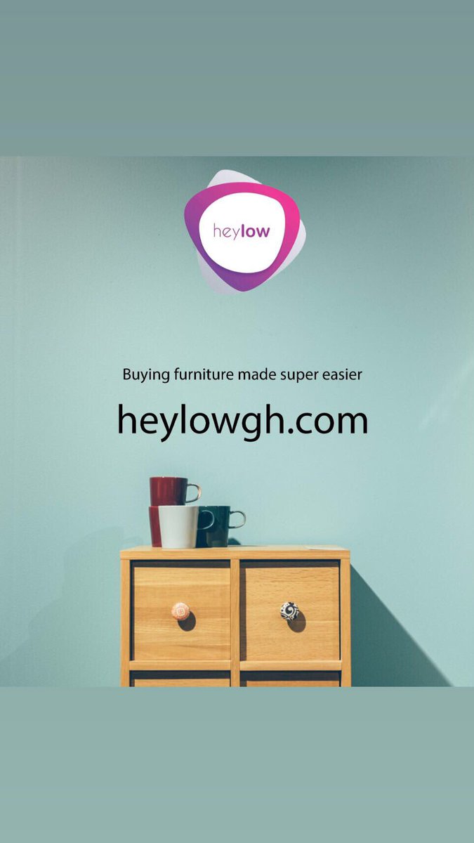 heylowgh's tweet photo. Count down!!!! Heylow launches on soon.
Come see how we’re changing the way we search and buy furniture in Ghana. #Heylow https://t.co/RUikmuBQIw