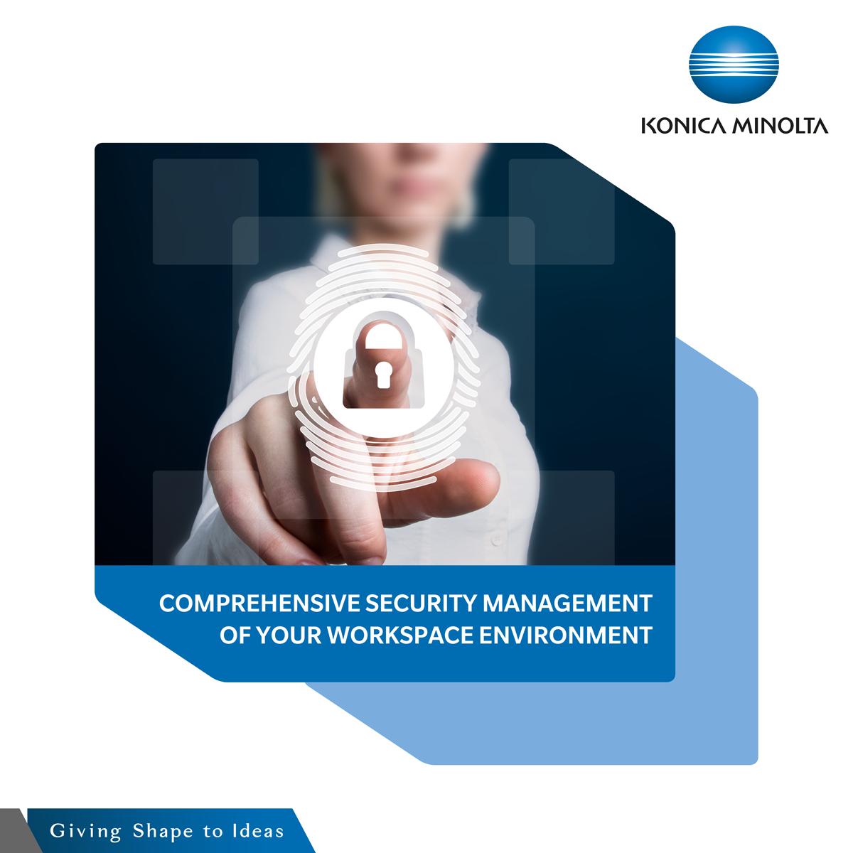 KonicaMinoltaME's tweet image. Konica Minolta's wide range of IT security solutions provides comprehensive security management of your workspace environment, including the provision of security software. #printsecurity #secureworkflow