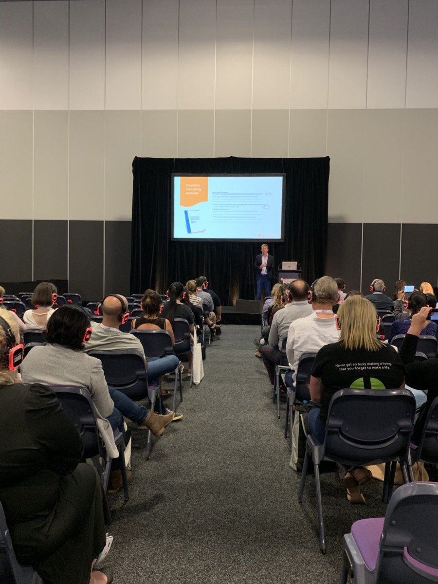 PracProtect's tweet photo. On stage now at #ABExpo , @jamie_beresford cutting through all technical chat and talking about how the IT industry has changed for accountants and simple practical ways for you to secure your firm! @AccountingBExpo #ProtectYourPractice #CloudBestPractice https://t.co/dqLhxlWW7A