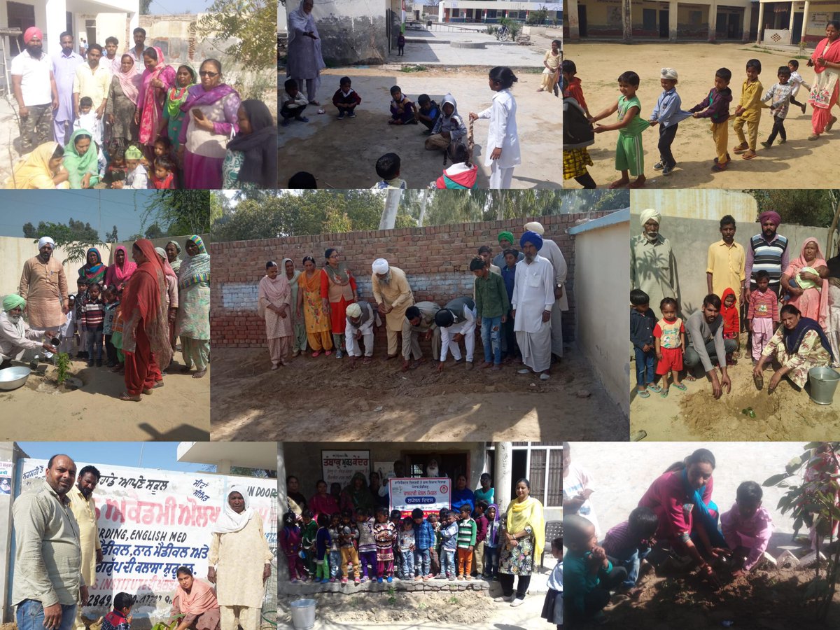 SriPoshan's tweet photo. March 19, Nutritional Gardening by communities in common spaces near Anganwadi Centers in Sri Muktsar Sahib. #PoshanPakhwada @MinistryWCD @SPreraks @DproMuktsar https://t.co/KLGlqGfJkf