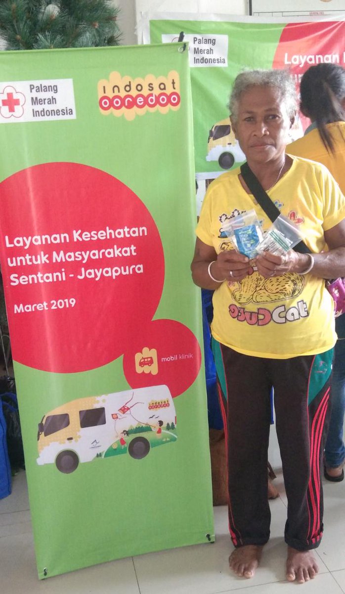 palangmerah's tweet photo. Pelayanan kesehatan untuk warga #Jayapura yang terdampak #SentaniFlashFlood masih terus dibuka oleh #PMI bekerjasama dengan @IndosatCare di Puskesmas Ishle. Tak hanya itu, PMI juga membangun 4 MCK di posko Gunung Merah #PMISiapBantu https://t.co/FXVhzXkmqL