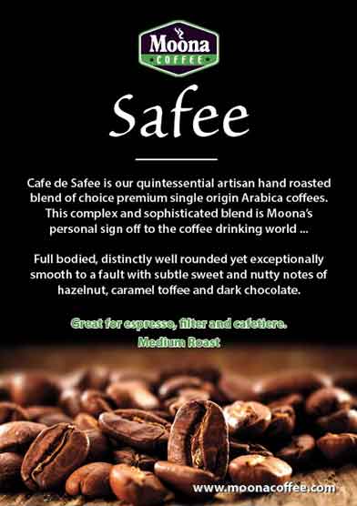 SAFEE – the best-in-class of medium roast #coffee #blend by Moona Coffee UK – is simply out of this world. For any further information visit goo.gl/7SqbhT