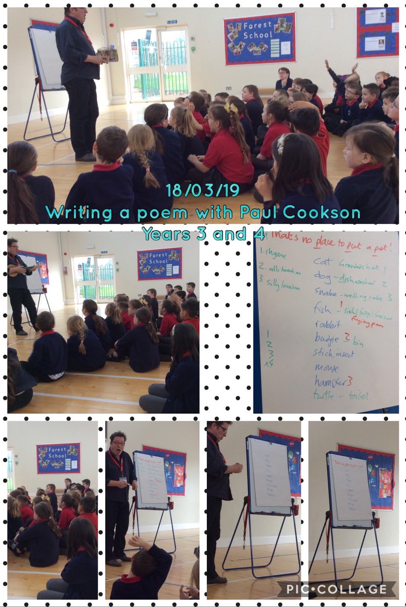 Grange Primary Y5 (@grange_y5) on Twitter photo We’ve been writing poems with poet <a href="/paulcooksonpoet/">Paul Cookson</a> ready to perform on World Poetry Day tomorrow! We’ve been writing poems with poet <a href="/paulcooksonpoet/">Paul Cookson</a> ready to perform on World Poetry Day tomorrow!