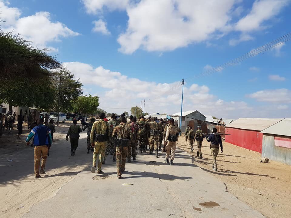 BREAKING SNA troops continue to withdraw from Mahadaay, Jowar and other villages as strike over salaries persist #Somalia
