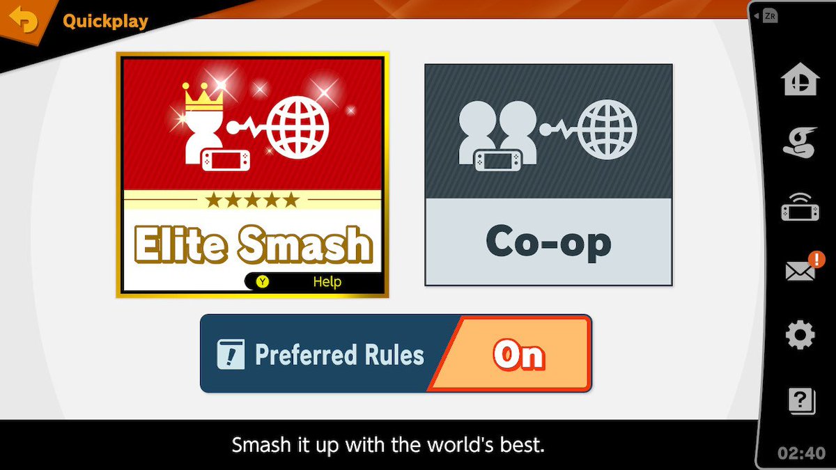 MrBonker7's tweet photo. Well... hello thare R) #SmashBros #NintendoSwitch https://t.co/s87abWoDhw
