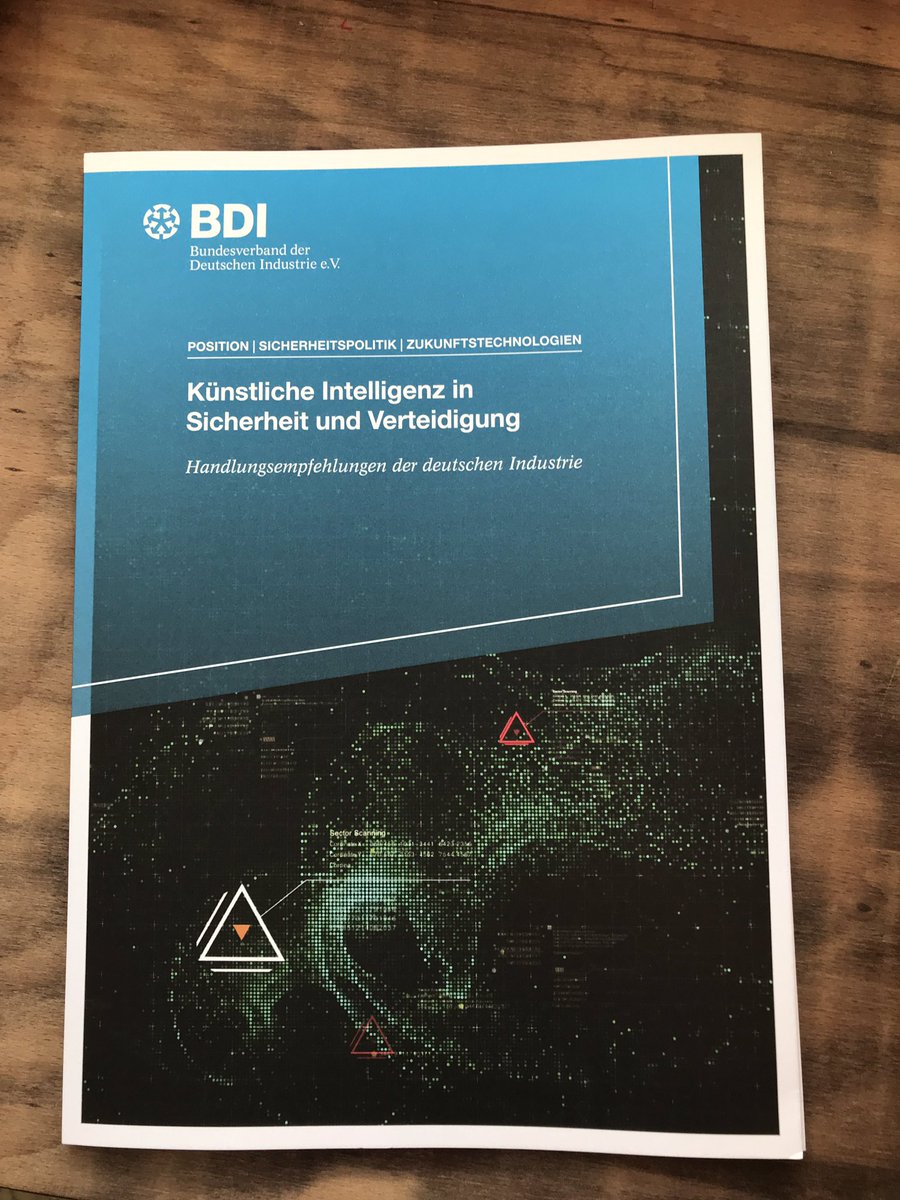 marywareham's tweet image. Federation of German Industries says “final decision on the use of a weapon against humans must not be left to a machine.” Its position paper calls on govt to ban fully autonomous weapons via a new treaty. Industry groups in other states should follow its lead. #killerrobotsGER