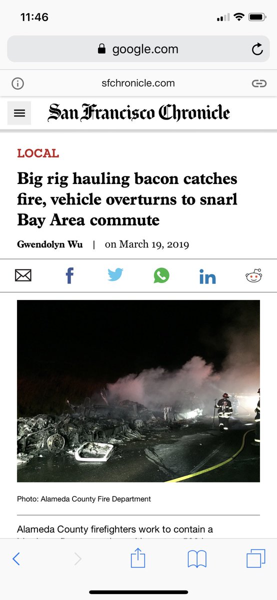 kayleijean's tweet photo. My dad told me about multiple failed attempts to get to work this morning because of a “car accident” on the altamont. He probably knew I would drive straight to it if he told me the vehicle details. https://t.co/TBc1VtZwbQ