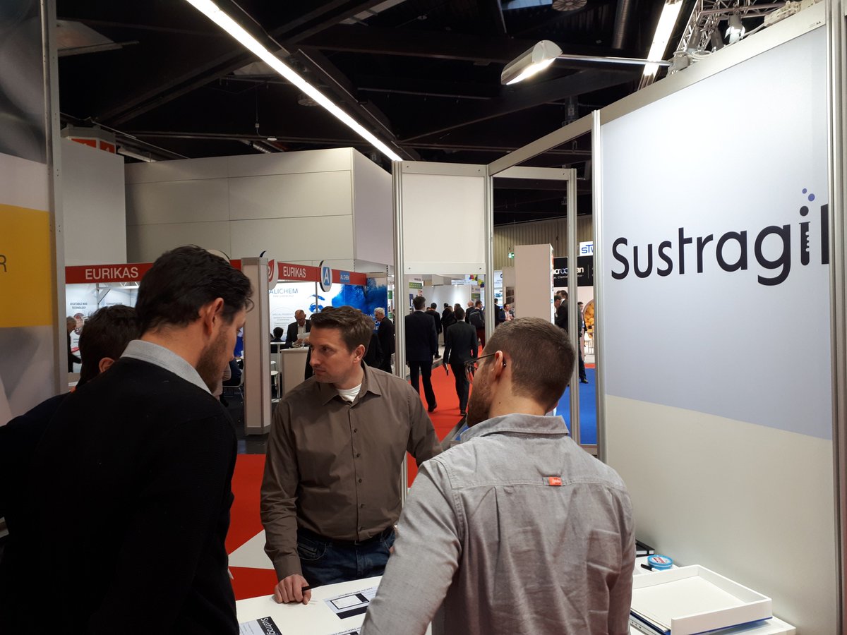 sustragil's tweet photo. Our first day at @EC_Show was remarkable. If you want to know more about speeding up your formulation and safety data sheets, come to our booth H1.646. Or assist in our product presentation today, H1.131 15h30. @Sustragil - speeding up formulation and safety data sheets https://t.co/IcqJO3LN18