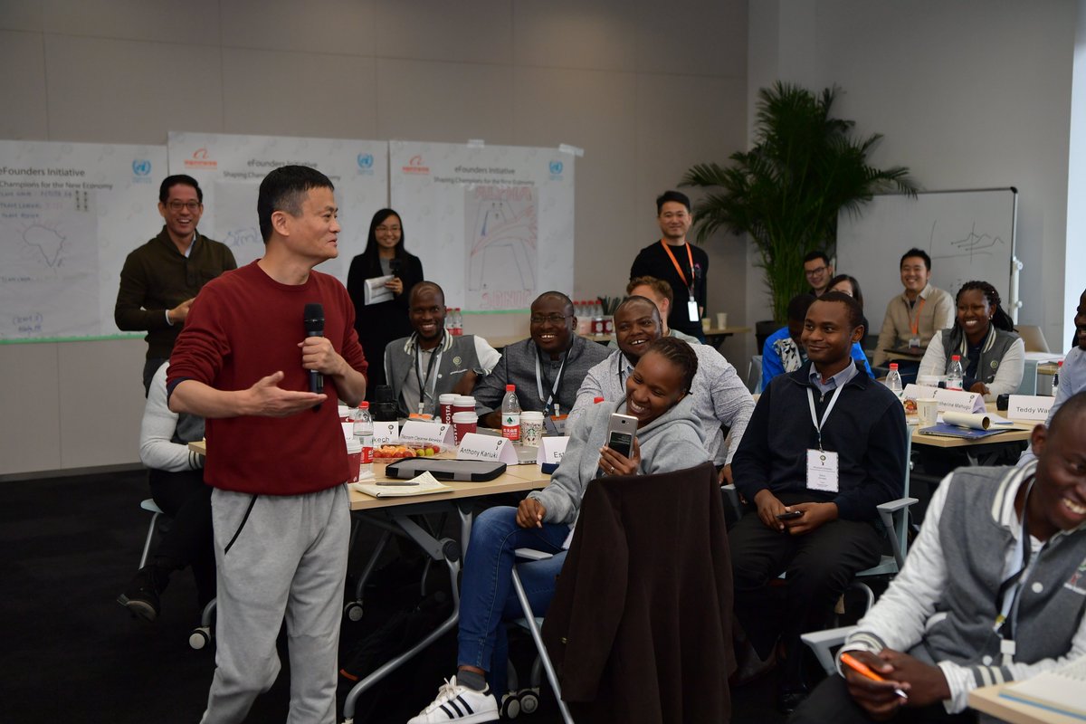 AlibabaGroup's tweet photo. Calling all entrepreneurs from Botswana, Cameroon, Chad, Kenya, Rwanda, or Uganda: applications for the eFounders Fellowship for Africa are open! Spend 10 days at our Hangzhou campus and learn about digital and e-commerce innovations. Apply by March 24! https://t.co/jrcS44wkVh https://t.co/XjrYPlowsf