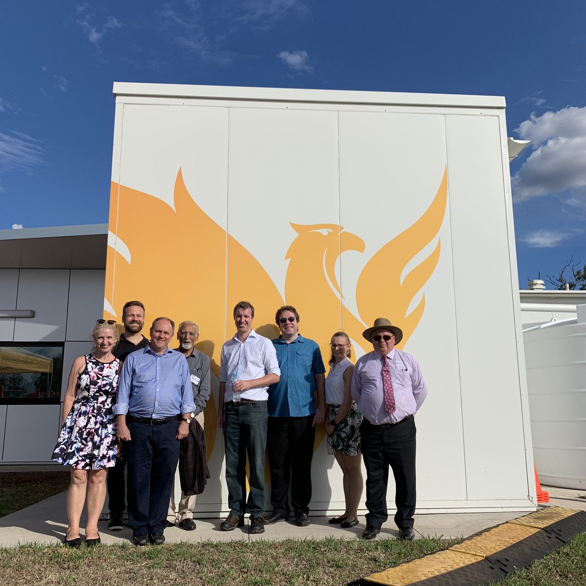 jameshoconnor's tweet photo. University of Southern Queensland Mount Kent Observatory expansion event on the 20th of March, 2019 #usqastro #astrophysics #exoplanets #stem #usqedu #usqastronomy https://t.co/g5T8U2KPlx