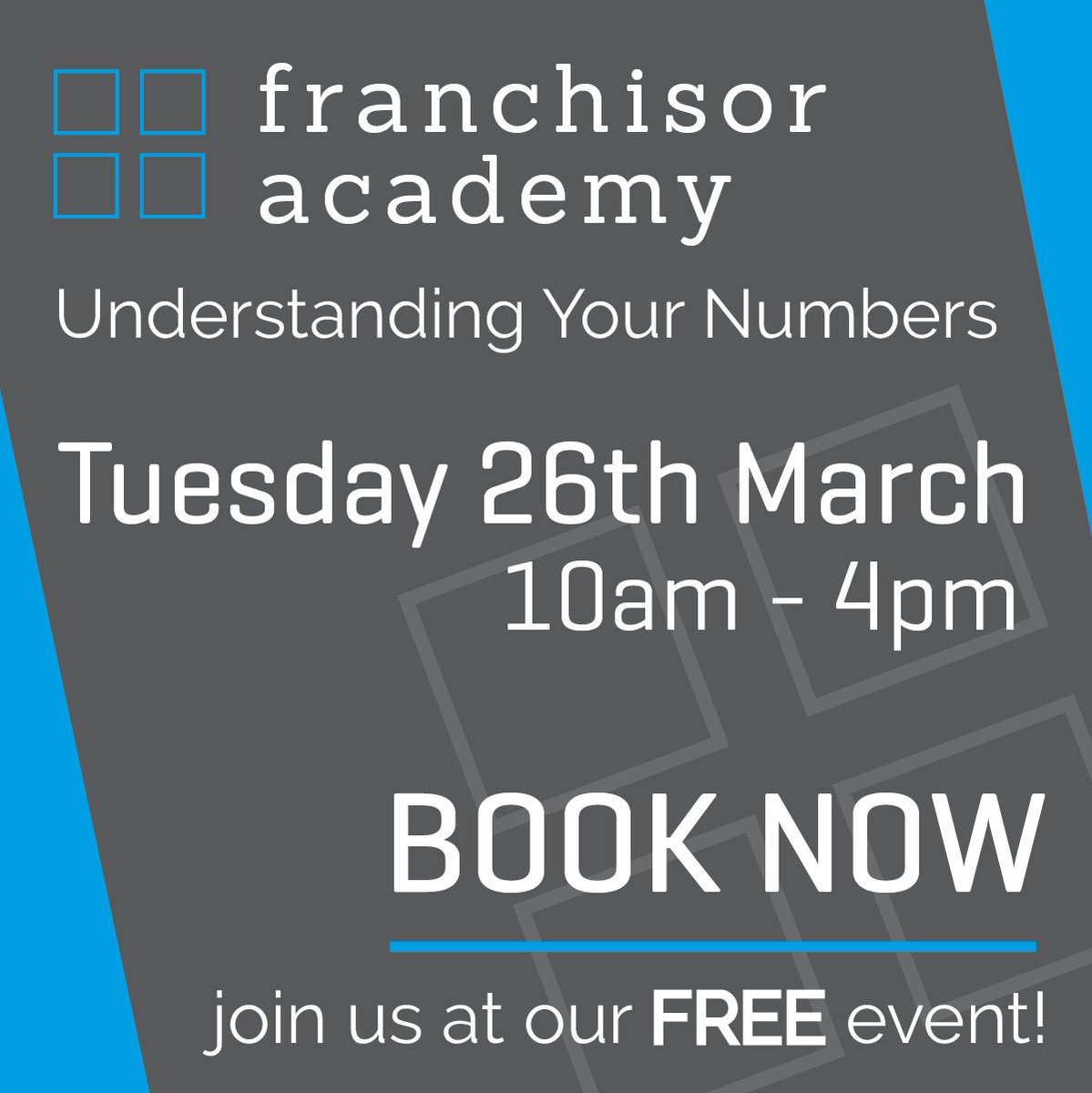 TeamDT_'s tweet photo. Are you getting the maximum out of your #business? 🧐

Unlock valuable insights and find out how YOUR business can achieve more, with our FREE 'Understanding Your Numbers' event.

Find out more. 

#TeamDT #LoveFranchising #franchising #franchisoracademy https://t.co/WTF3Fd6uhQ