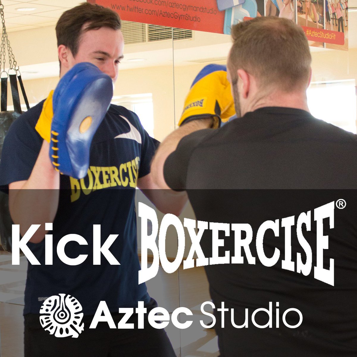 Aztec_Club's tweet photo. Join Nick tonight at 6pm for his popular Kick Boxercise class! Call to book your place: 01803 400300 #AztecStudioFit #Torquay #Fitness #Workout #KickBoxercise https://t.co/DJV3RW3VtO