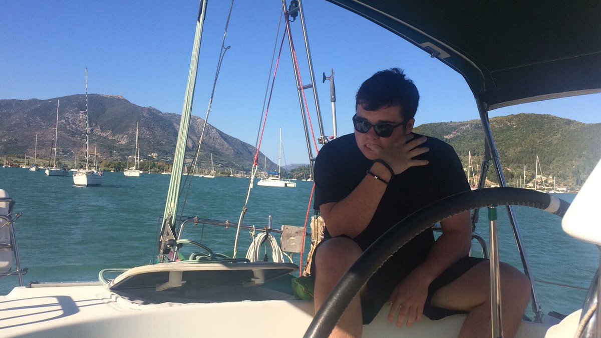 WendywooOgden's tweet image. On #InternationalHappinessDay here’s mine #rubydog #dolphins #dolphinsingreece #boywonder #greece